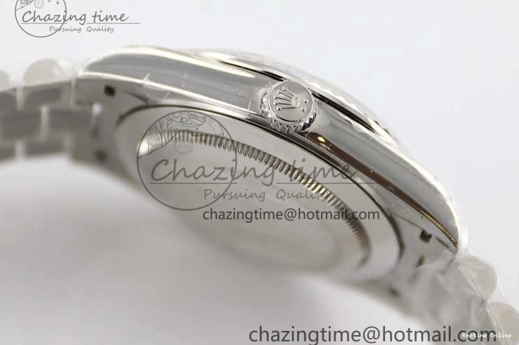 0126 FashionForward Day Date 40mm SS 904L Steel TWF 1:1 Best Edition Meteorite Crystal Dial on SS Bracelet A 2360